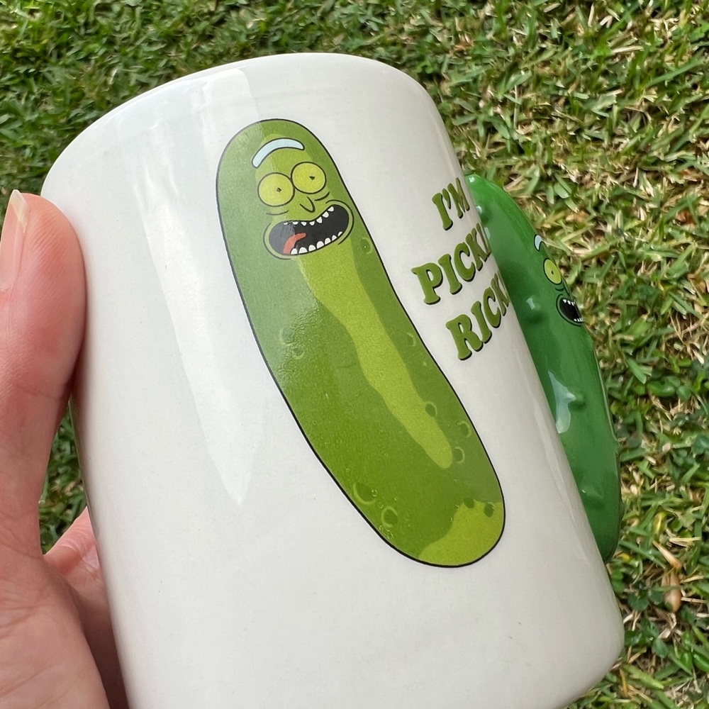 Pickle Rick mug - Picture 2 of 6